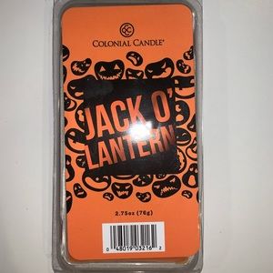 Colonial Candle candle melts wax Jack o Lantern